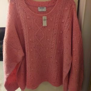 NWT- Old Navy Cable Knit Sweater, Size XXL